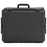 Vidaxx Flightcase tragbar 62,5x50x28,5 cm PP schwarz