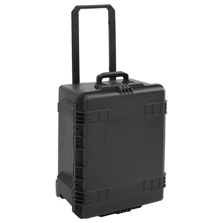 Vidaxx Flightcase tragbar 62,5x49,5x37 cm PP schwarz