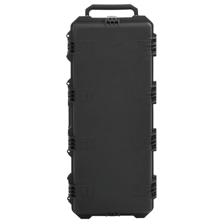 Vidaxx Flightcase tragbar 100,5x42x17 cm PP schwarz