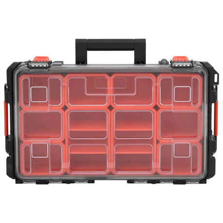 Vidaxx Flightcase tragbar 55,5x34,5x13,5 cm PP schwarz