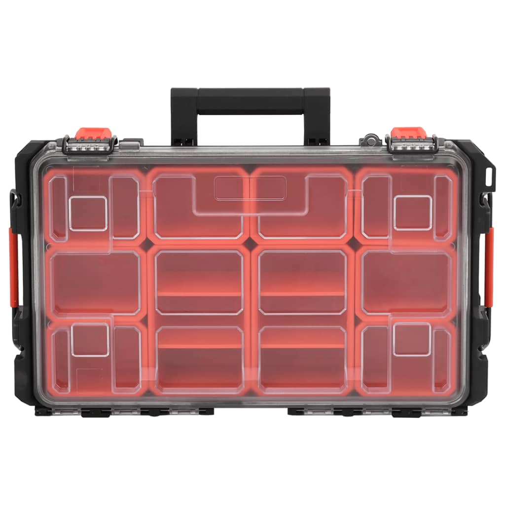 Vidaxx Flightcase tragbar 55,5x34,5x13,5 cm PP schwarz