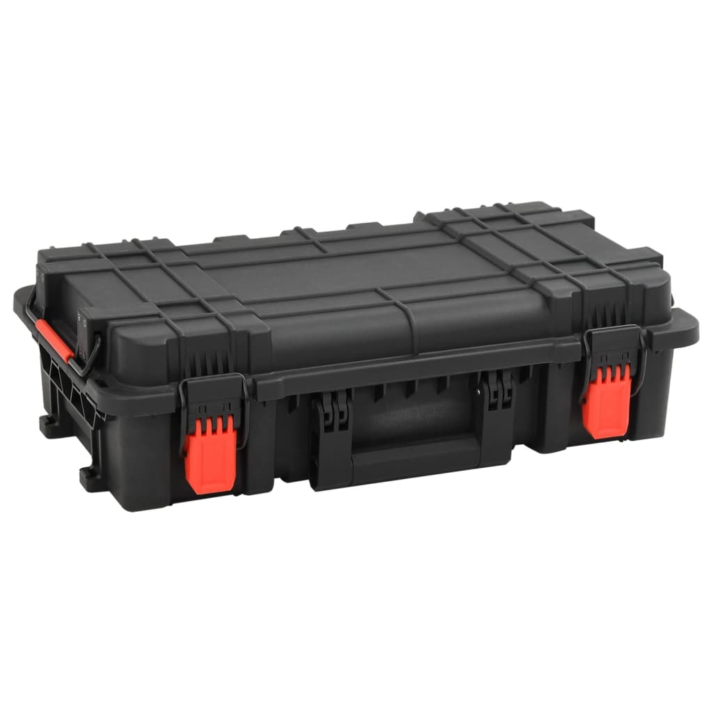 Vidaxx Flightcase tragbar 56,5x34x16 cm PP schwarz
