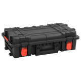 Vidaxx Flightcase tragbar 56,5x34x16 cm PP schwarz