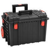 Vidaxx Flightcase tragbar 56,5x45,5x48 cm PP schwarz