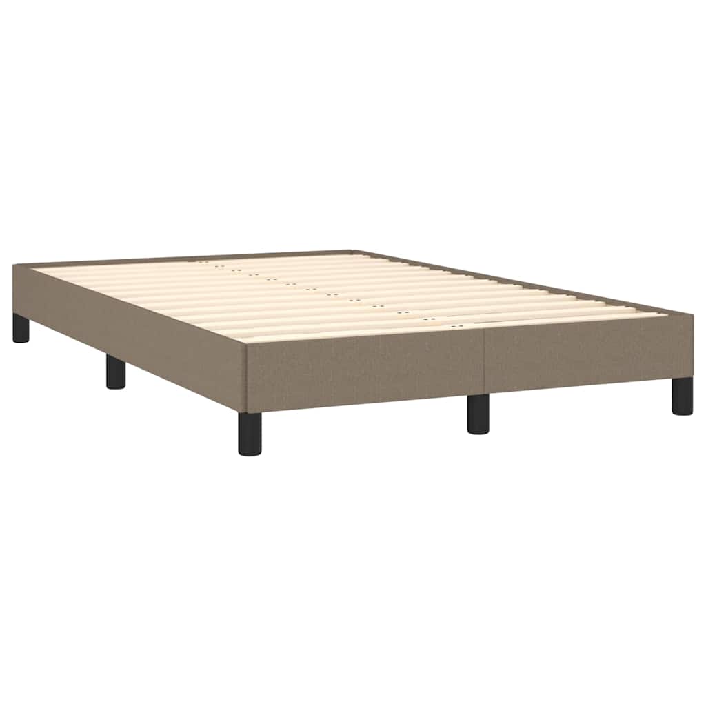 Vidaxl bedframe zonder matras 120x190 cm stof taupe