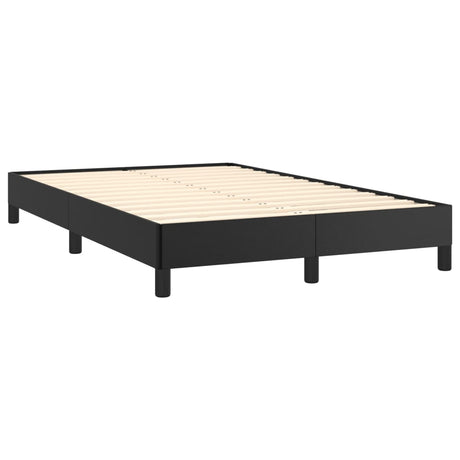 Vidaxl bedframe zonder matras 120x190 cm kunstleer zwart