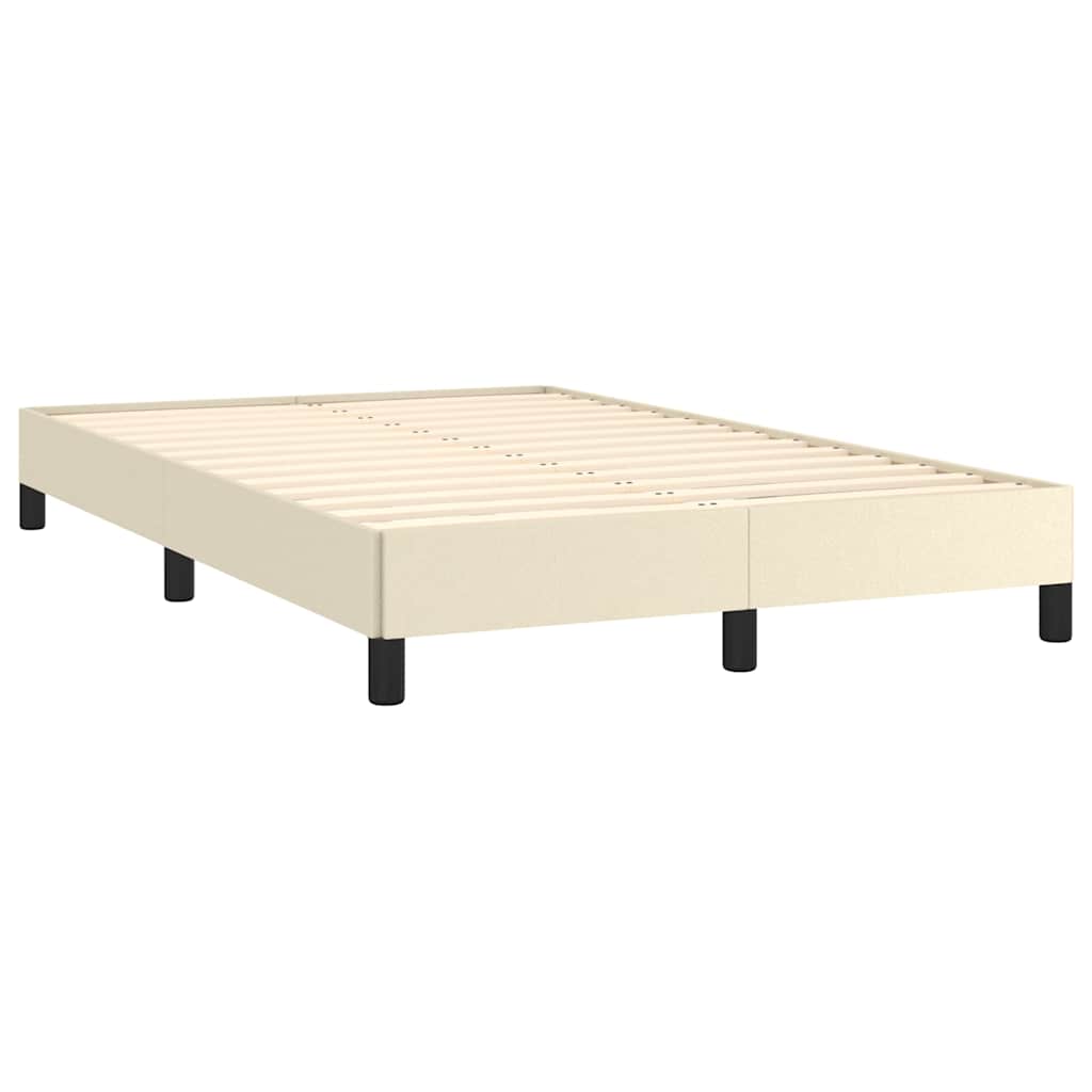 Vidaxl bedframe zonder matras 120x190 cm kunstleer crème