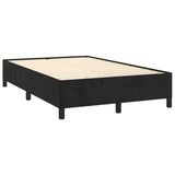 Vidaxl bedframe zonder matras 120x190 cm fluweel donkergrijs