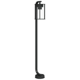 Vidaxx Außenstehleuchte 100 cm Edelstahl schwarz