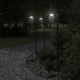 Vidaxx Außenstehleuchte 100 cm Edelstahl schwarz