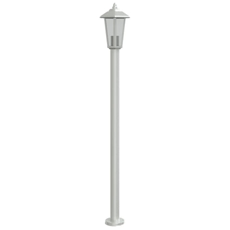 Vidaxx Außenstehleuchte 120 cm Edelstahl silberfarben