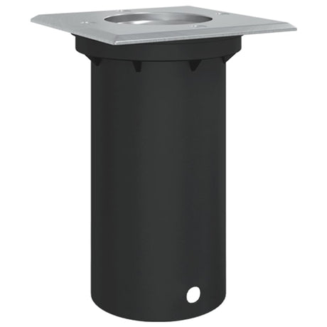 Vidaxx Außen-Bodenbeleuchtung quadratisch 10,5x10,5 cm Aluminium schwarz