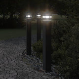 Vidaxx Außenstehleuchten 80 cm Aluminium schwarz