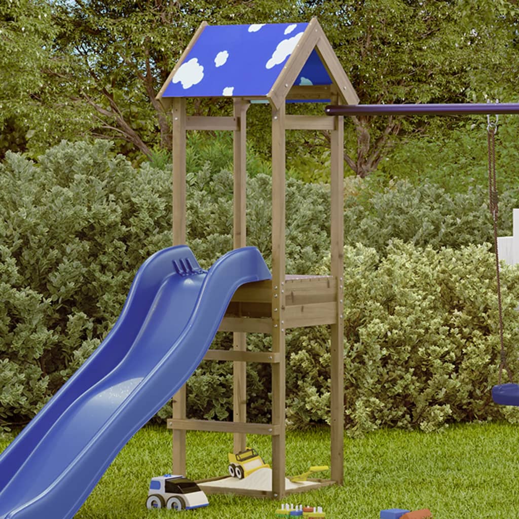 Vidaxx Spielturm 52,5x46,5x195 cm imprägniertes Kiefernholz