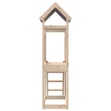 Vidaxx Spielturm mit Leiter 110,5x52,5x215 cm massives Kiefernholz