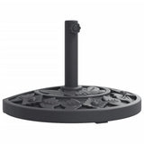 Vidaxx Sonnenschirmständer für Stange von ø38 48 mm 9 kg halbrund