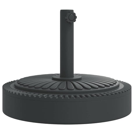 Vidaxl Sonnenschirmständer für Stangen von ø38 48 mm 25 kg rund