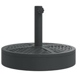 Vidaxl Sonnenschirmständer für Stangen von ø38 48 mm 25 kg rund