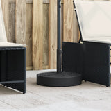 Vidaxl Sonnenschirmständer für Stangen von ø38 48 mm 25 kg rund