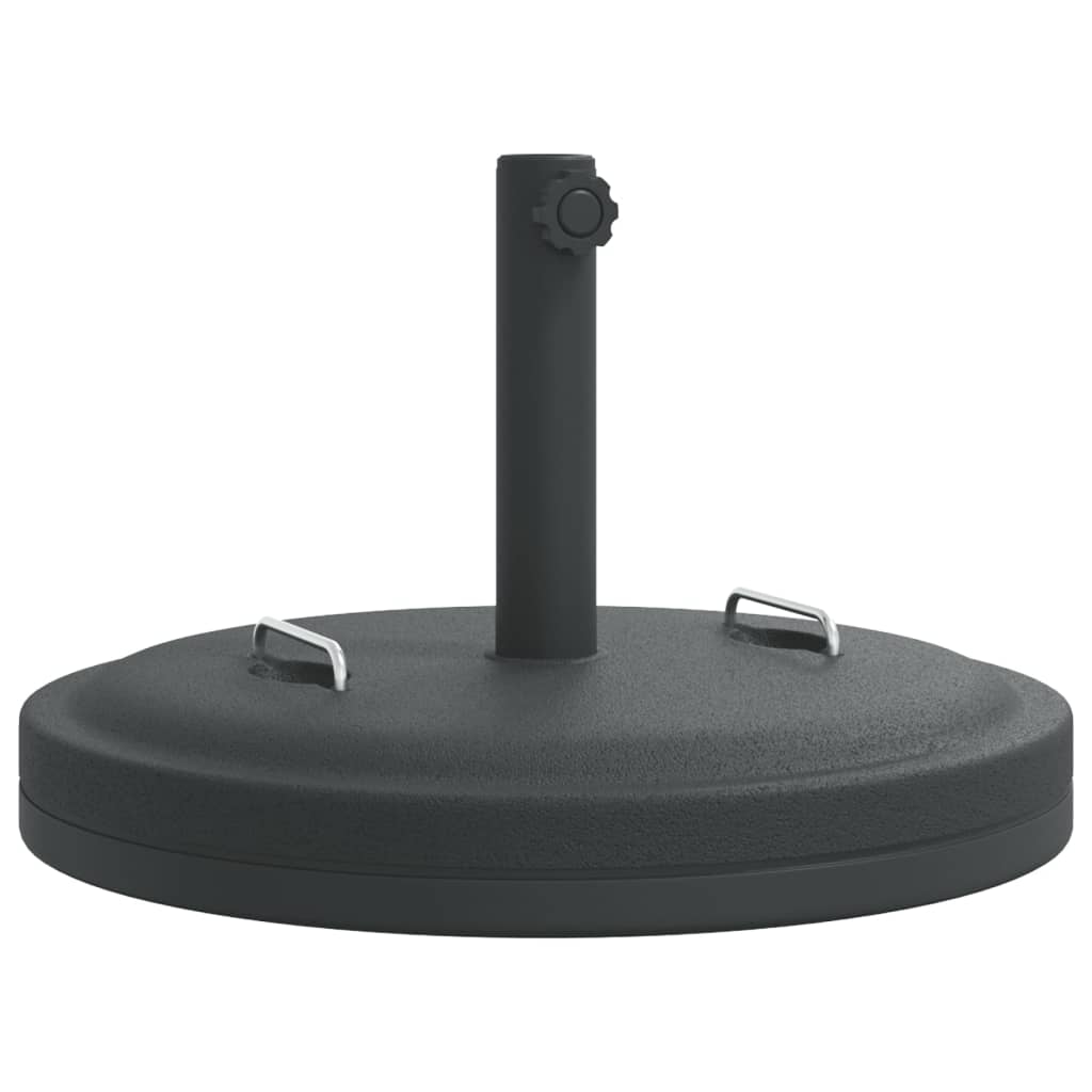 Vidaxx Sonnenschirmständer mit Griffen für Stange von ø38 48 mm 25 kg rund