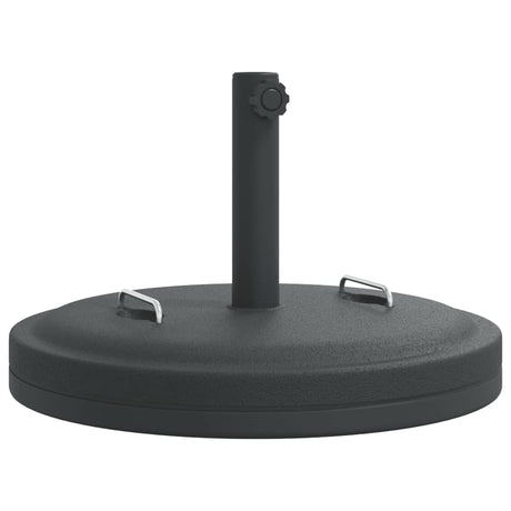 Vidaxx Sonnenschirmständer mit Griffen für Stange von ø38 48 mm 25 kg rund