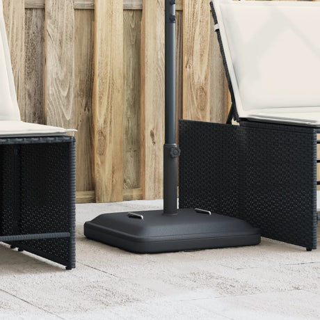 VidaXL Sonnenschirmständer mit Griffen für Stange ø38 48 mm 27 kg quadratisch