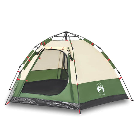Vidaxl Campingzelt 4-Personen-Schnellspanner grün