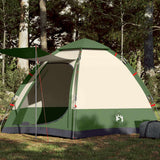 Vidaxl Campingzelt 4-Personen-Schnellspanner grün