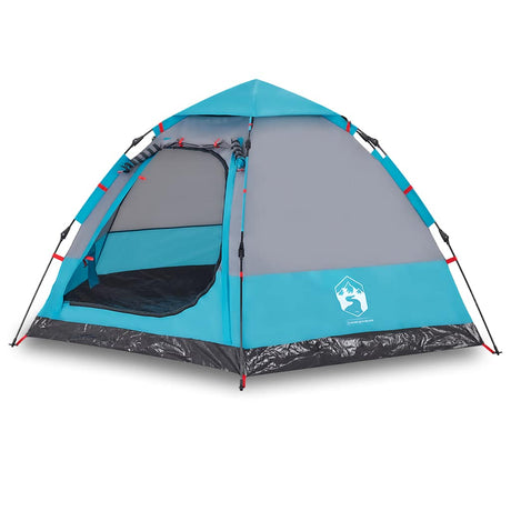 Vidaxl Campingzelt 4-Personen-Schnellspanner blau