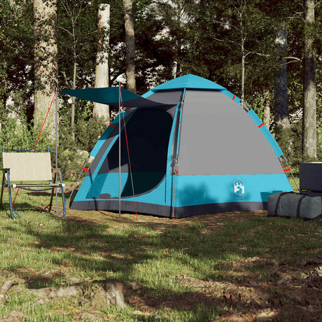 Vidaxl Campingzelt 4-Personen-Schnellspanner blau
