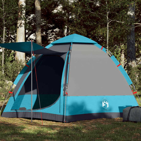 Vidaxl Campingzelt 4-Personen-Schnellspanner blau