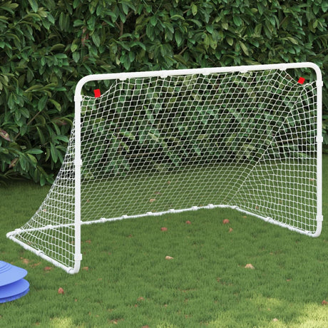Vidaxx Fußballtor weiß 122x81x81 cm Stahl