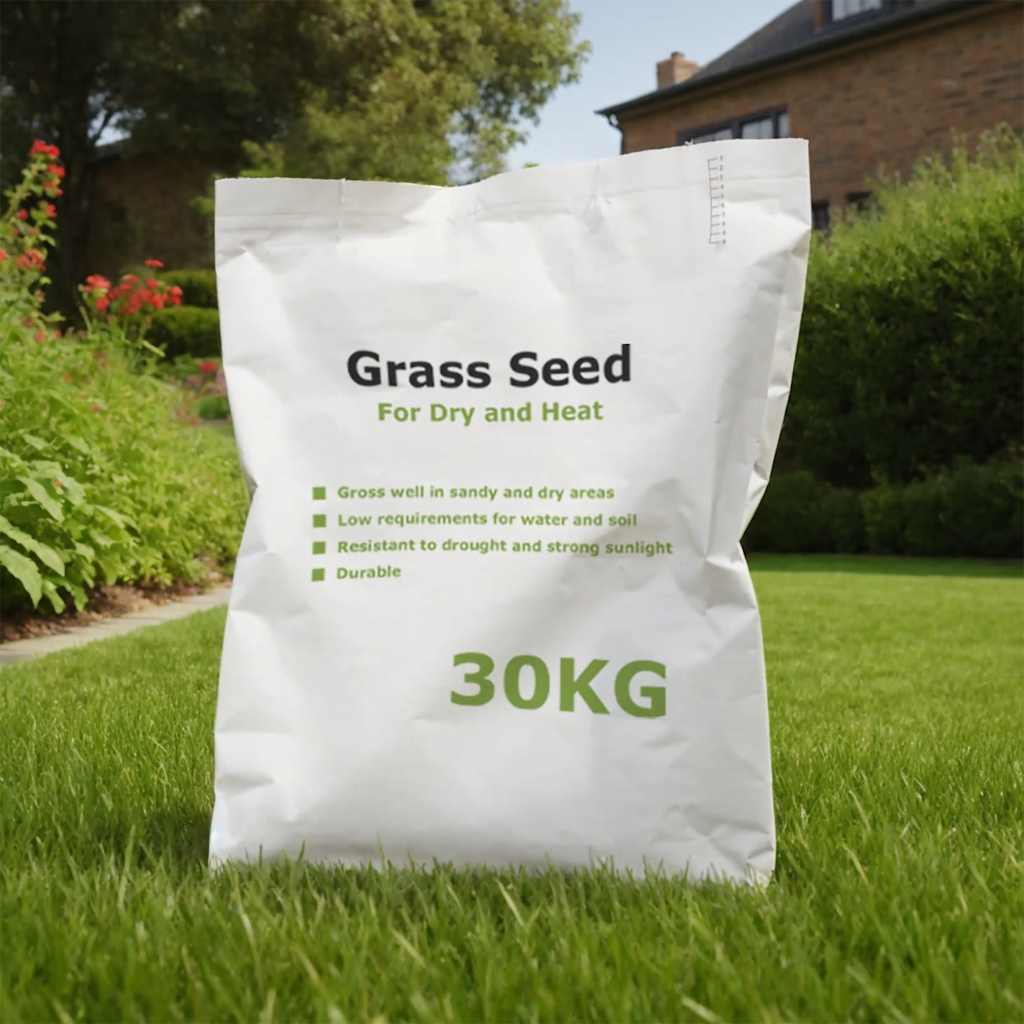 VidaXL Grassamen gegen Trockenheit und Hitze 30 kg