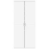 VidaXL Schuhschrank 80x39x178 cm Holzwerkstoff weiß