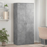 VidaXL Schuhschrank 80x39x178 cm Spanplatte betongrau