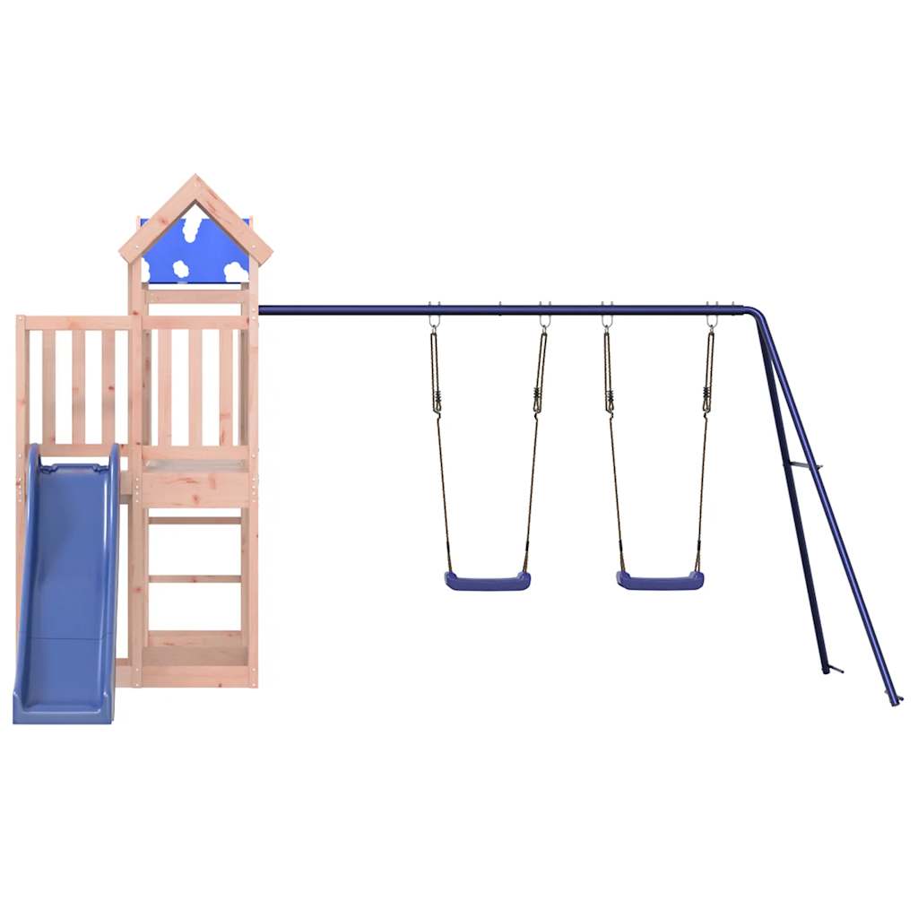VidaXL Spielhaus aus massivem Douglasholz