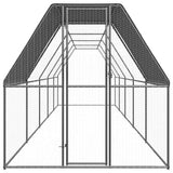 VidaXL Hühnerstall 2x10x2 m aus verzinktem Stahl
