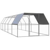 VidaXL Hühnerstall 3x10x2 m aus verzinktem Stahl