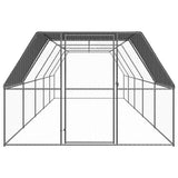 VidaXL Hühnerstall 3x10x2 m aus verzinktem Stahl