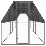 VidaXL Hühnerstall 2x12x2 m aus verzinktem Stahl