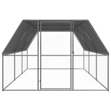 VidaXL Hühnerstall 3x6x2 m aus verzinktem Stahl