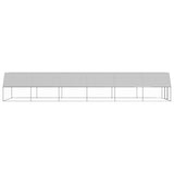 VidaXL Hühnerstall 3x12x2 m aus verzinktem Stahl