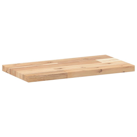 Vidaxl wandschap zwevend 40x20x2 cm onbehandeld massief acaciahout