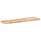 Vidaxl wandschap zwevend 100x20x2 cm onbehandeld massief acaciahout