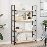 Vidaxl wandschappen 2 st zwevend 100x30x2 cm onbehandeld acaciahout