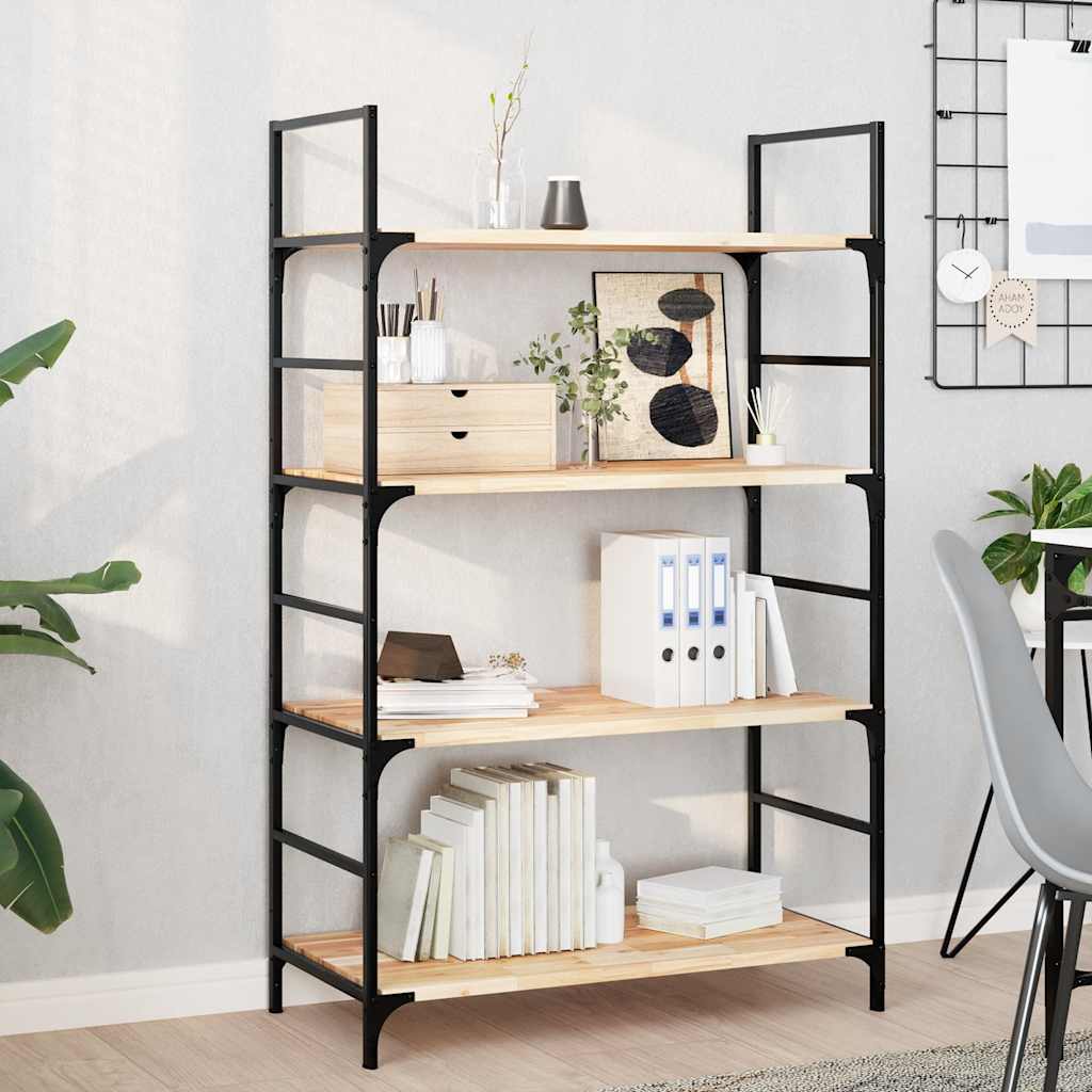 Vidaxl wandschappen 4 st zwevend 80x40x2 cm onbehandeld acaciahout