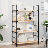 Vidaxl wandschappen 4 st zwevend 80x40x2 cm onbehandeld acaciahout