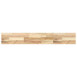 Vidaxl wandschap zwevend 160x20x4 cm onbehandeld massief acaciahout