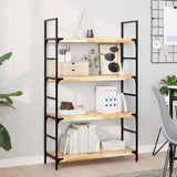 Vidaxl wandschappen 3 st zwevend 80x30x4 cm onbehandeld acaciahout