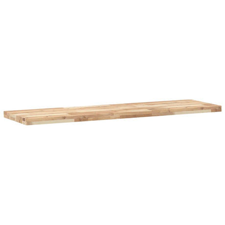 Vidaxl wandschap zwevend 160x40x4 cm onbehandeld massief acaciahout